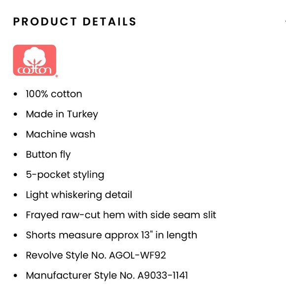 AGolde Dee Short Vintage High Rise Size 30 NWT - Picture 9 of 10